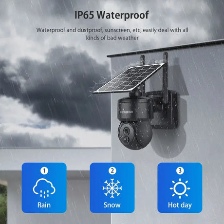 INQMEGA Mini Wifi HD Solar Camera Mobile Tracking Cam