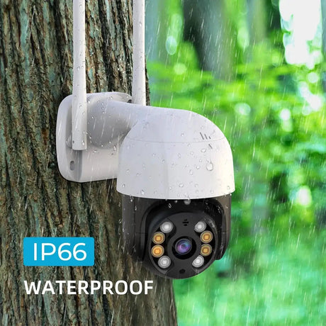 DDBROUGEN A8B PTZ Camera - 4K 8MP AI Humanoid Detection Outdoor Security Hooks - stepyours.com