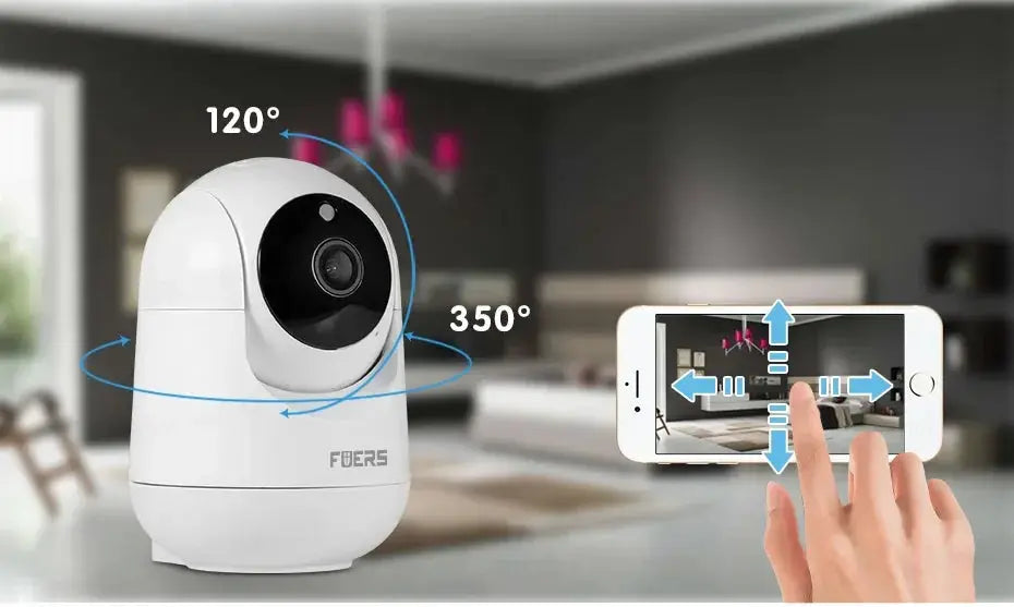 Fuers 5MP WiFi Camera Tuya Smart Home Security Monitor - ESCAPION