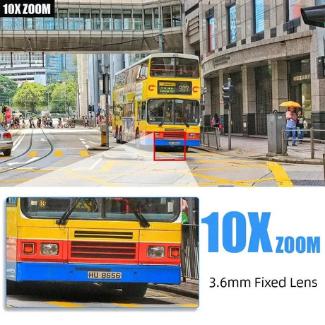 Solar Wireless Security Camera 12MP HD 3 Lens 10X Zoom IP66 Outdoor - stepyours.com