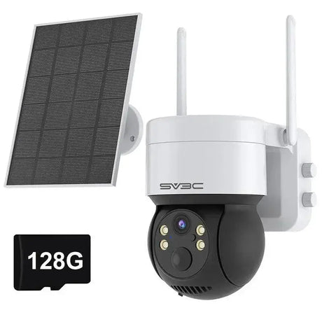 Solar Powered Outdoor Security Camera Wireless Surveillance