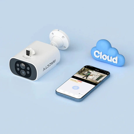 ARCCTV 2K Wireless Solar Camera - Humanoid Detection And Night Vision - stepyours.com