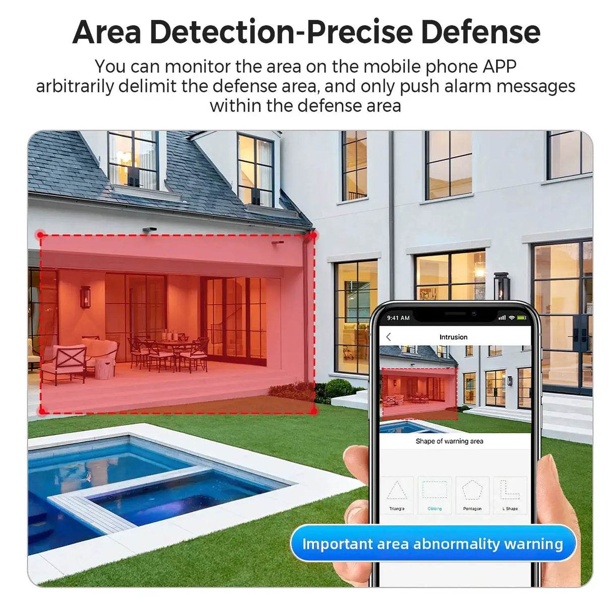 BESDER 6K 12MP Outdoor IP Camera - Three Lens AI Human Detection Waterproof - stepyours.com