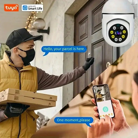 Tuya 4MP Indoor WiFi Camera Two Way Audio and Motion Alerts Plus - stepyours.com