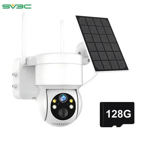 Solar Powered Outdoor Security Camera Wireless Surveillance
