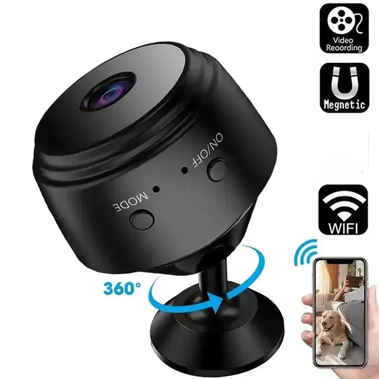 A9 Mini Camera - WiFi Wireless Security For Remote Home Monitoring Hooks - stepyours.com