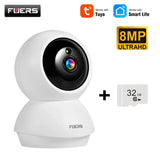 Fuers 4K 8MP Indoor IP Camera WiFi With Auto Tracking - Tuya App Compatible - stepyours.com