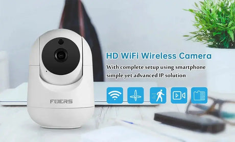 Fuers 5MP WiFi Camera Tuya Smart Home Security Monitor - ESCAPION