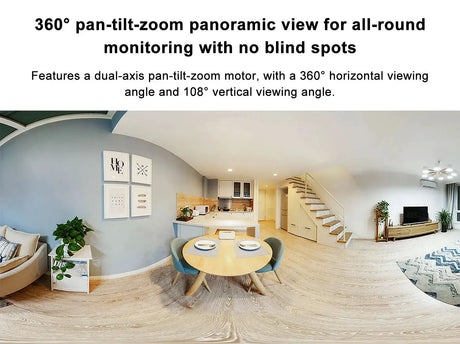 Xiaomi Smart Camera - 360 Degree Indoor Security With 2K Clarity by stepyours.com