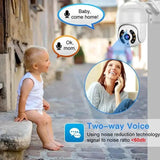 DDBROUGEN A8 - 8MP 4K IP Camera Auto Tracking PTZ Outdoor Surveillance - stepyours.com
