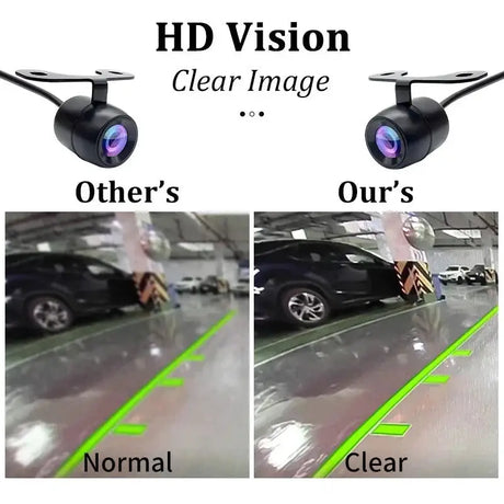 Hippcron Front And Rear Reverse Camera Night Vision Waterproof Distance Scale - stepyours.com