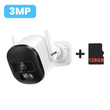 TPTEK 3MP WiFi Outdoor Bullet Camera - AI Human Detection, IP66 Weatherproof - stepyours.com