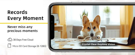 BoyKeep Smart Camera 2K - 360 Degree Coverage, Night Vision, 2 - Way Audio - stepyours.com