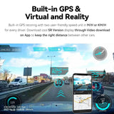 DDPAI Z40 Dash Cam Sony IMX335 1944P HD Video GPS WiFi 360 Rotation - stepyours.com
