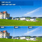 Solar Powered Dual Lens WiFi CCTV Camera With 12MP 10X Zoom PTZ IP66 Outdoor - stepyours.com
