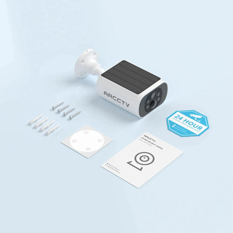 ARCCTV 2K Wireless Solar Camera - Humanoid Detection And Night Vision - stepyours.com