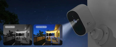 4MP Wireless Battery Outdoor Security Camera With Color Night Vision Live Alerts - stepyours.com