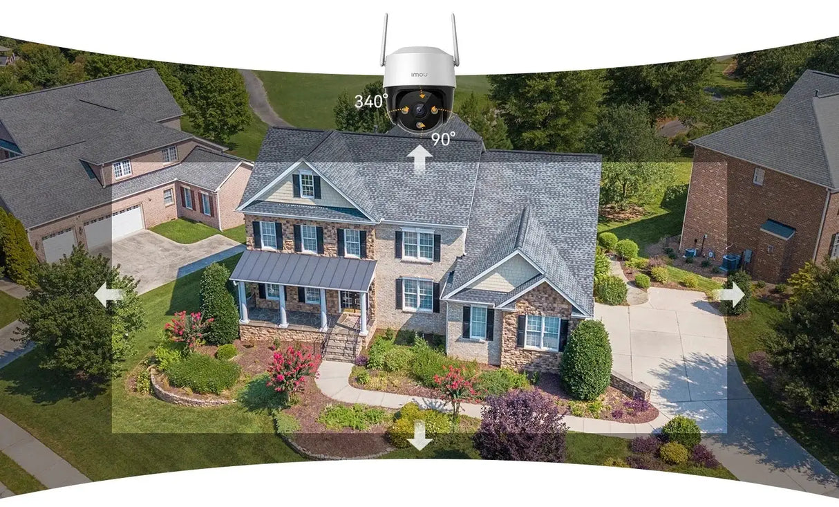 IMOU Cruiser SE Plus Outdoor WiFi Camera AI Human Detection Night Vision - stepyours.com