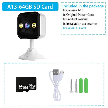 1080P WiFi IP Camera Outdoor Waterproof 2MP Baby Monitor Motion Alerts - stepyours.com