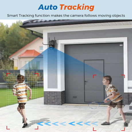 BESDER 5K 10MP WiFi PTZ Outdoor AI Human Detection CCTV Camera 4K IP66 - stepyours.com