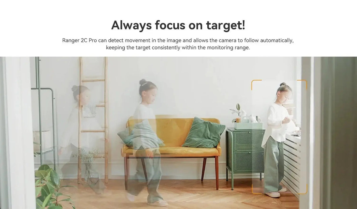 Imou Ranger 2C Pro 3MP WiFi Camera With AI Detection 360 Coverage Two Way Talk - stepyours.com