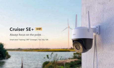 IMOU Cruiser SE Plus Outdoor WiFi Camera AI Human Detection Night Vision - stepyours.com