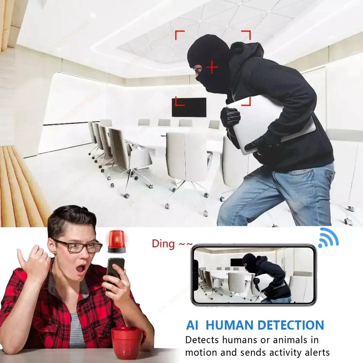 Smallest 1080P HD Mini Camera WIFI Smart Home IP Remote View Small Camcorder Built-in Battery Night Vision Invisible Espia Cam by stepyours.com