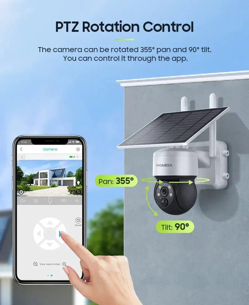 Shiwojia 5W 4G Solar Camera WiFi Tuya Smart Outdoor Cam