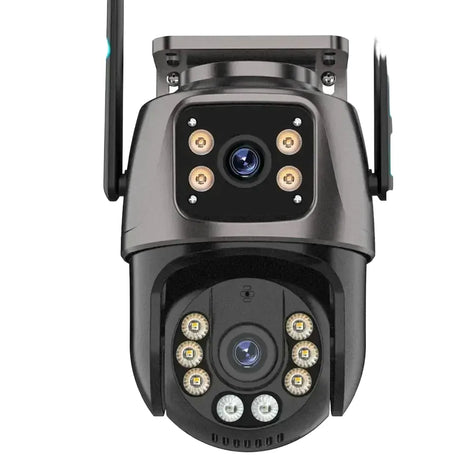 4K 8MP HD WiFi PTZ Camera Outdoor Dual Lens AI Tracking - ESCAPION