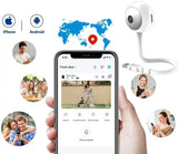 Overscam 5MP Mini WiFi Camera - AI Auto - Tracking Indoor Outdoor Surveillance - stepyours.com