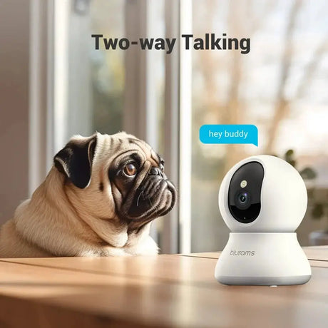 2Pcs Indoor 2K Security Cameras One Touch Call For Home Monitoring - stepyours.com