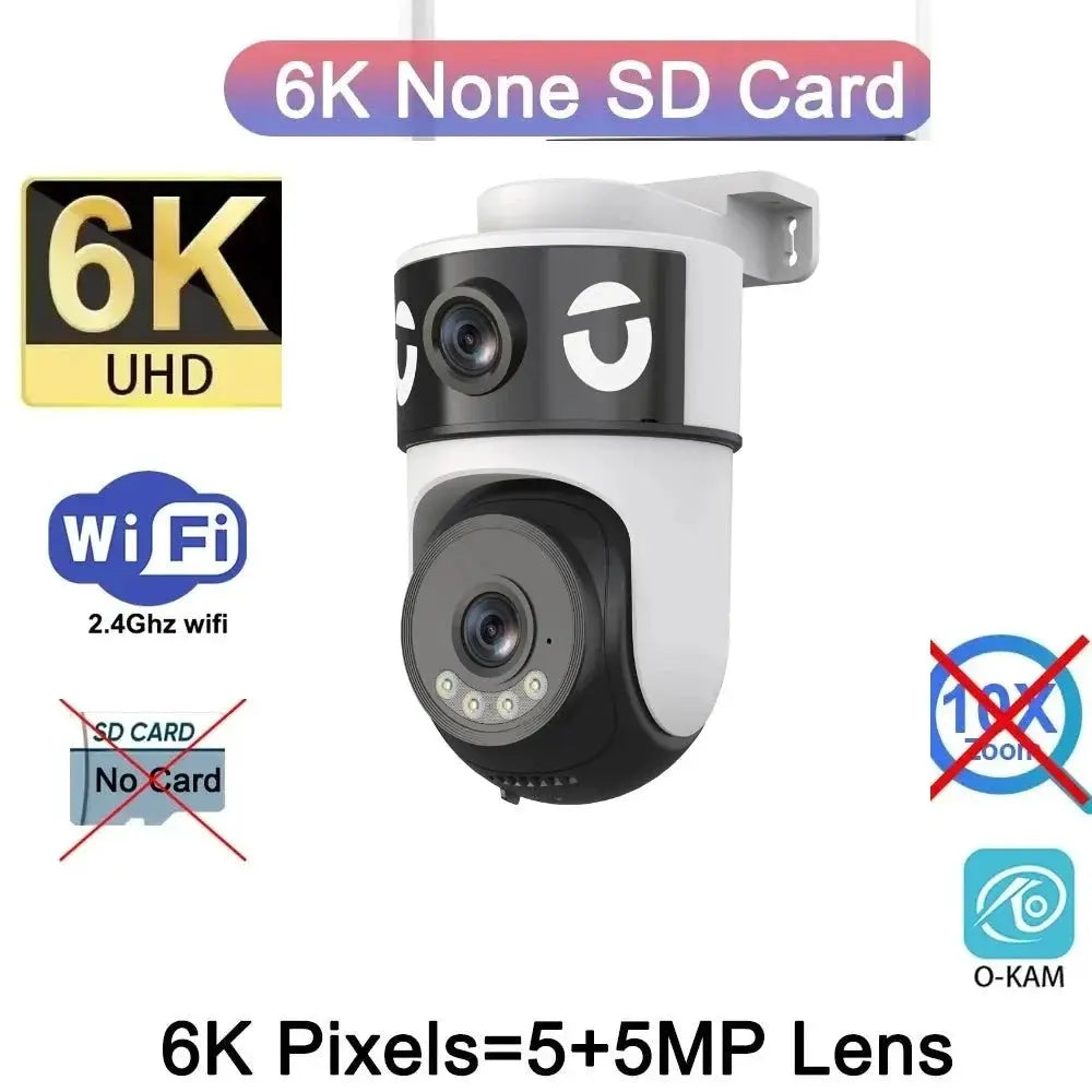 DIFANG 20MP Outdoor Security Camera With 10x Zoom And Auto Tracking - stepyours.com