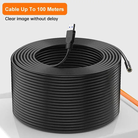 Detachable 2 - 100m Borescope With 8mm Camera - 1080P HD IP67 Endoscope - stepyours.com