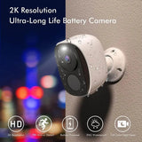 Solar Wireless Outdoor Camera With AI Motion Detection