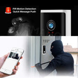 Tuya WIFI Doorbell 1080P Wireless Security Camera DC AC Battery Powered Smart Home Monitor With Alexa Google Door bell Camera by stepyours.com