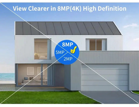 Hiseeu 4K 8MP Smart Wifi PTZ Camera With 5x Zoom AI Human Detection ONVIF - stepyours.com