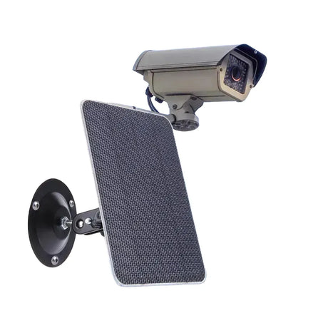 Solar Panel Security Camera Charger Outdoor Power Kit