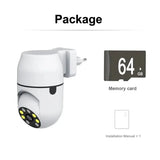 Tuya PTZ IP Camera With Auto Tracking And Wireless Night Vision 1080P - stepyours.com