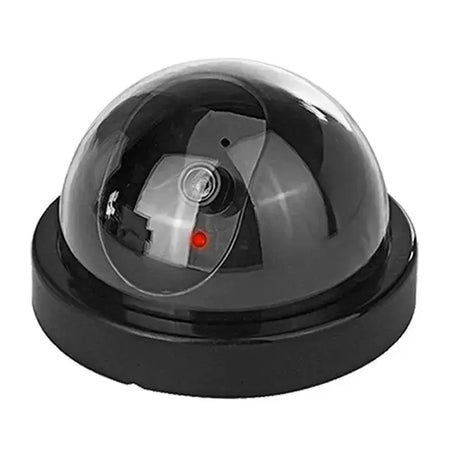 Dummy Security Camera Red LED Light For Home Safety