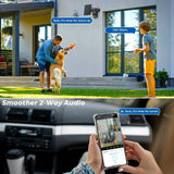 8MP 4K Solar WiFi Outdoor Camera Built In Battery Dual Lens 2K Surveillance - stepyours.com