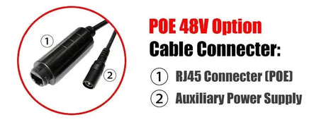 4K 8MP POE Outdoor Security Camera With Night Vision IP66 Weatherproof Bullet - stepyours.com