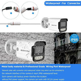 Outdoor PoE IP Security Camera 4K 8MP Waterproof With Two Way Audio - stepyours.com