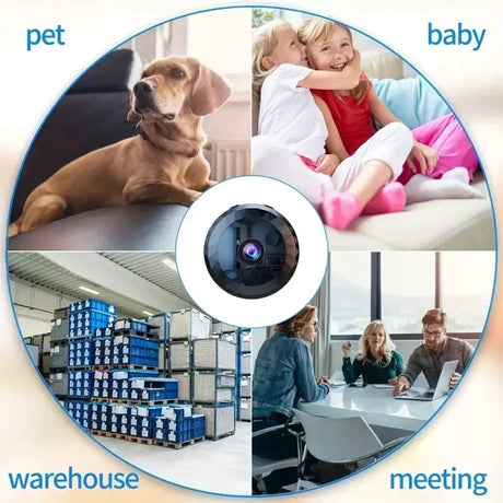 4K Mini WiFi Camera Wireless Security HD Camera Baby Monitor Protection Voice Video Surveillance Night Version Camcorder 2026