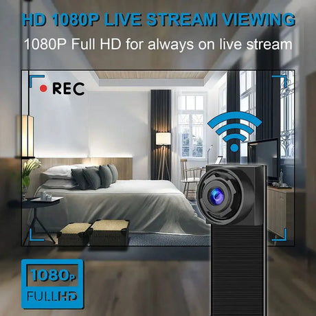 4K Mini Camera HD 1080P WiFi Camcorder Enhanced Version DIY Wireless Module Video Recorder Support Remote View P2P Cam