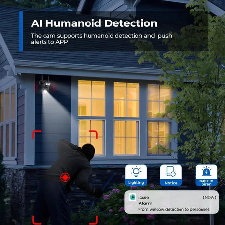 ANBIUX 8MP Dual Lens PTZ IP Camera with AI Humanoid Detection - stepyours.com