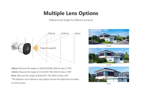 Imou Bullet 2E 5MP Color Night Vision Spotlight Outdoor Camera With Human Detect - stepyours.com