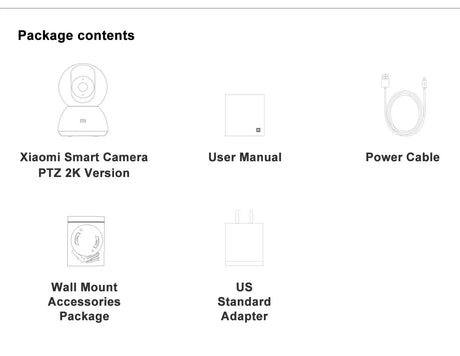 Xiaomi Smart Camera - 360 Degree Indoor Security With 2K Clarity by stepyours.com