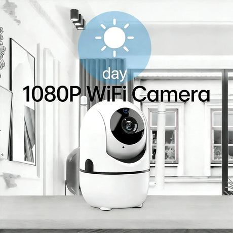 New Wireless IP Camera - Auto Tracking 1080P Night Vision For Home Security - stepyours.com