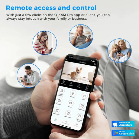 5MP HD WiFi Indoor Security Camera Featuring Night Vision and Two Way Audio - stepyours.com