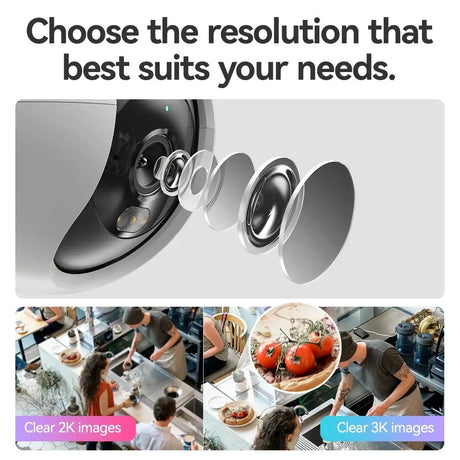 IMOU Ranger Mini 3/5MP IP Camera - 360 Degree Coverage With Smart Detection - stepyours.com